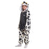 Snuggs Kids Blanket Onesie Black Cow